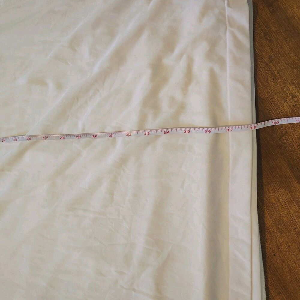 Vintage Shadowline Nylon Nightgown Size L Embroidered Floral Coquette Romantic - Picture 4 of 6